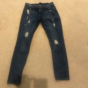 Express distressed jeans